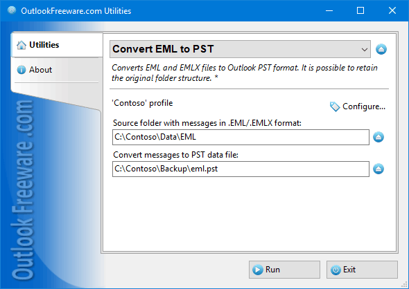utility to convert olm to pst